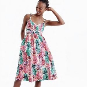 J Crew Ratti Pineapple Dress